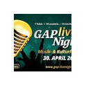 GAP Live Night  mit 14 Bands in 14 Lokalen   30.04.2024